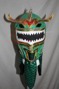 Image 1 of MMPR GREEN DRAGONZORD RANGER SEMI PRO