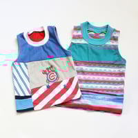 Image 2 of vintage size 5/6 mix all gender tee top shirt boys girls kids child tshirt tank top sleeveless