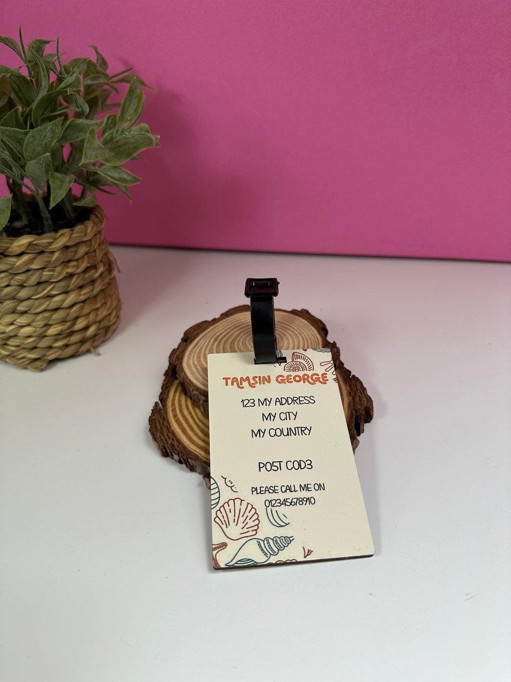 Image of 'Under The Sea' Luggage Tag