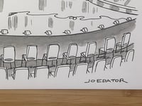 Image 3 of Original New Yorker cartoon “Distancing With The Stars."