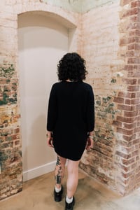 Image 5 of Handprinted Sweatshirt Dress (Size L)