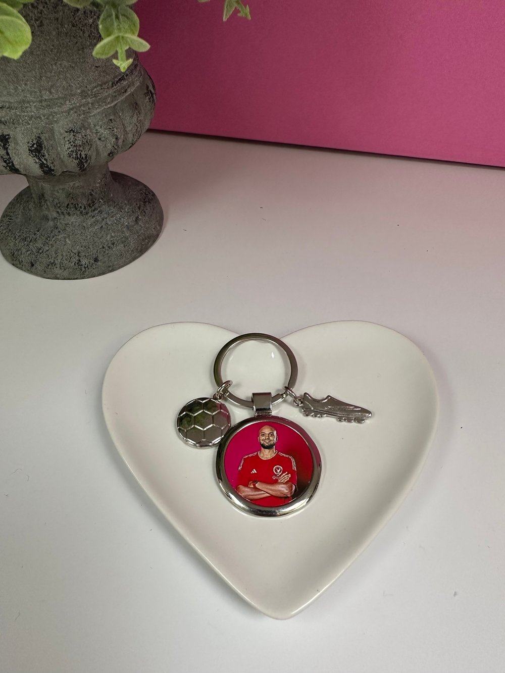 Image of Football Keyring