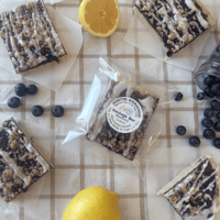 Blueberry Lemon Bar