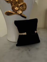 Image 2 of Diamond Accent Open Bangle