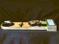 Image 7 of Detroit Lions Hand Crafted NFL 3D Wooden Diorama Cartooning Wall Décor
