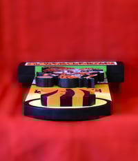 Image 7 of Cincinnati Bengals Hand Crafted NFL 3D Wooden Diorama Cartooning Wall Décor