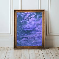 Image 2 of “Dragon” Acrylic Painting Fine Art Print Wall Decor Abstract Fluid Art