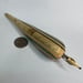 Image of 1” spalted acacia and skateboard nib holder 
