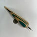 Image of 1” spalted acacia and skateboard nib holder 