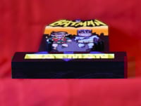 Image 6 of Batman and Robin Hand Crafted 3D Wooden Diorama Cartooning Wall Décor