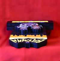 Image 7 of Batman and Robin Hand Crafted 3D Wooden Diorama Cartooning Wall Décor