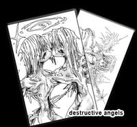 Image 2 of 4x6 Halftone Sticker 