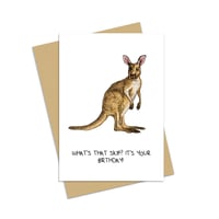Image 1 of Skippy Birthday Card