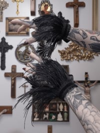 Image 2 of Flair and Flounce Cuffs Black