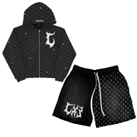 Image 1 of BLACK STARRY NIGHT SET