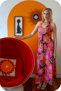 Image 2 of Boogie Nights Maxi In The Get Groovy Print 
