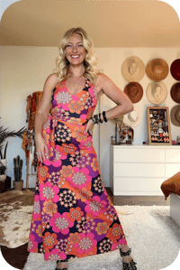 Image 1 of Boogie Nights Maxi In The Get Groovy Print 