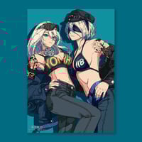 Image 1 of A2 x 2B Illustration Print