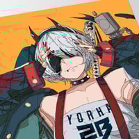 Image 2 of 2B Nier Illustration Print