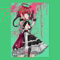 Image 1 of Makima Illustration Print