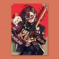 Image 1 of Momo Ayase Illustration Print
