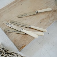 bone handled butter knives