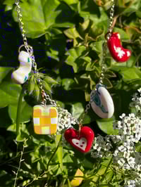 Image 1 of Berry Moon Charm Necklace