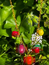 Image 2 of Fruit & Friends Charm Necklace
