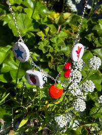 Image 1 of Star & Fruit Charm Necklace