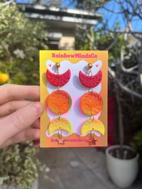 Solar dreamscape earrings 