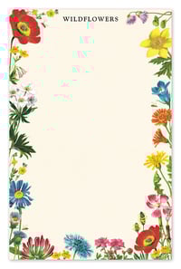 Image 2 of Cavallini & Co. Wildflowers Notepad