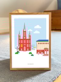 Print Marktkirche Wiesbaden
