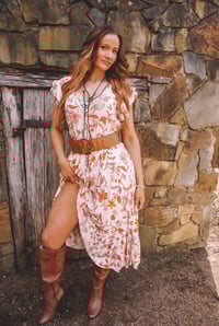 Image 4 of Meadow Muse Floral Midi Pre-loved Dress