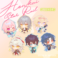 Honkai Star Rail Stickers