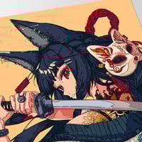 Image 2 of Miyabi Illustration Print