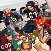 Image 2 of OG 7 One Piece Illustration Print