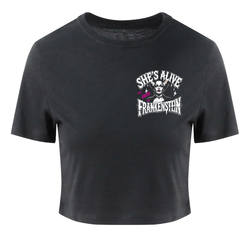 Rockabilly Bride Crop Top