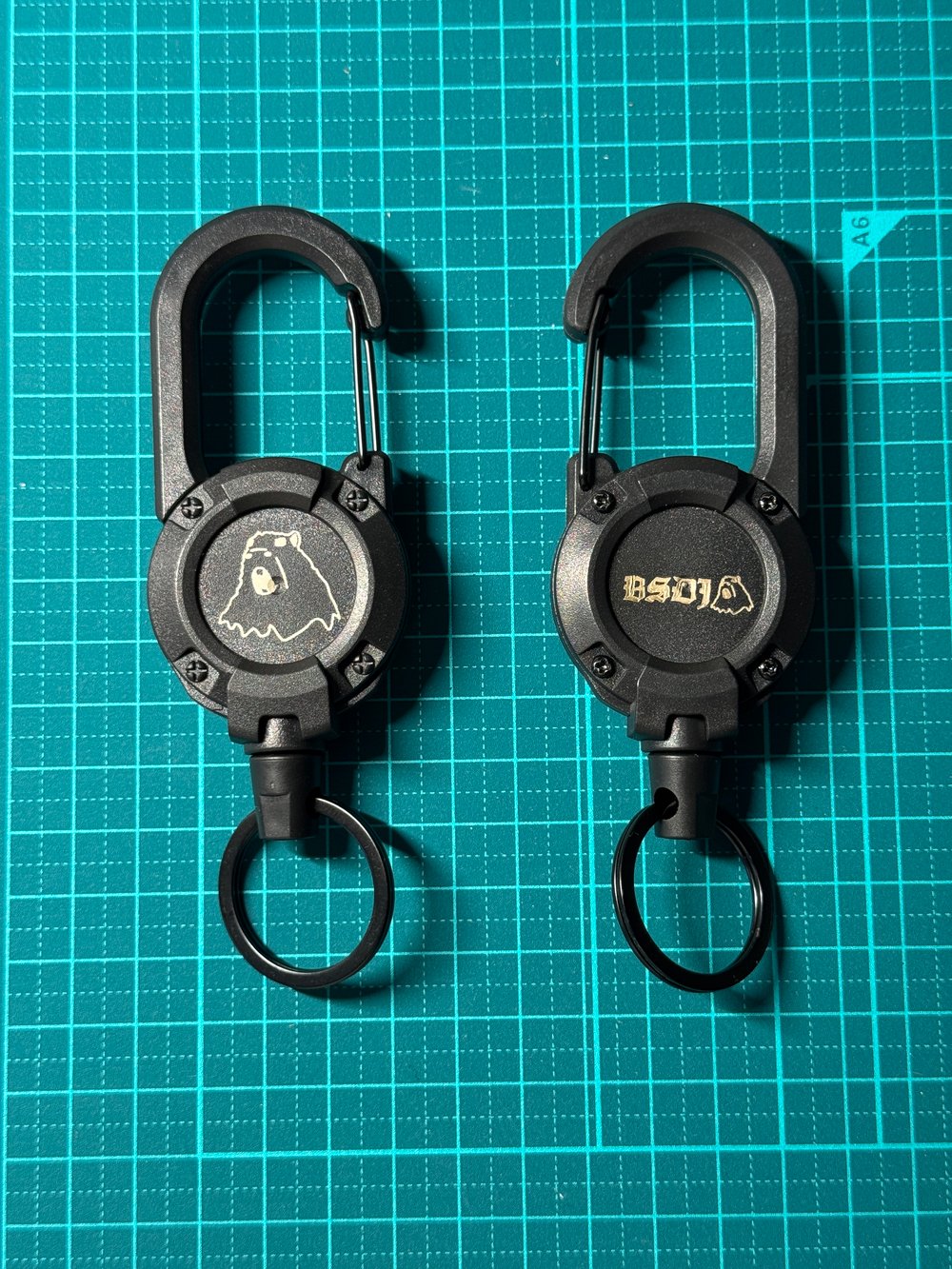 Reel Keychain Carabiner