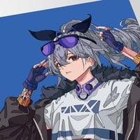 Image 2 of Silver Wolf Illustration Print