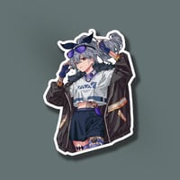 Image 4 of Silver Wolf Illustration Print