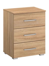 3 Drawer Bedside - Sonoma oak