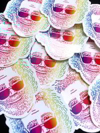 Image 2 of 3" Rainbow Jerry Stickers