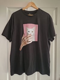 Upcycled T-shirt with Custom Original Collage