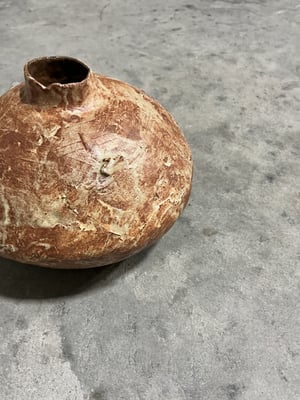 Image of Chai Matte Moon Jar #1