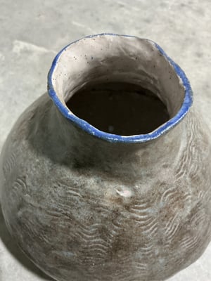 Image of Açaí Matte, Moon jar #3