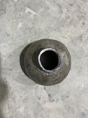 Image of Açaí Matte, Moon jar #3