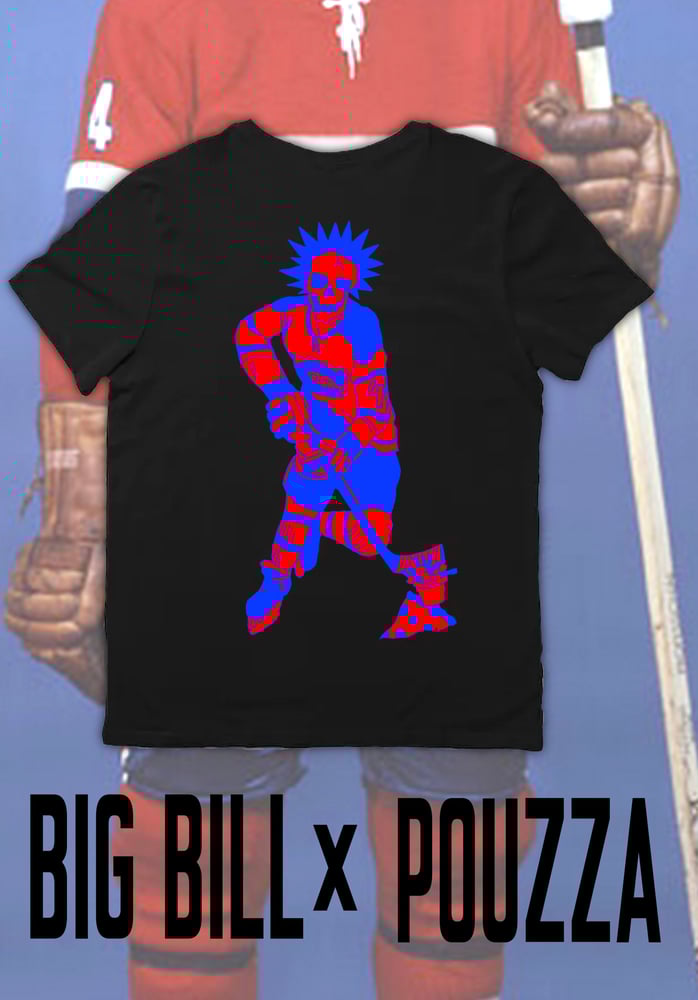 Image de Big Bill x Pouzza T-Shirt Noir / Black ( PRE SALE / PRÉ VENTE )