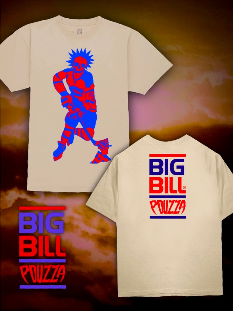Image de Big Bill x Pouzza T-Shirt Beige ( PRE SALE / PRÉ VENTE )