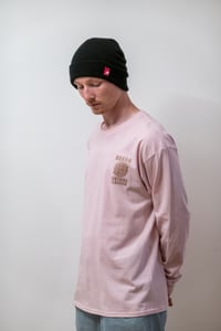 Image 1 of Mocha Mousse Circles - Longsleeve Tee