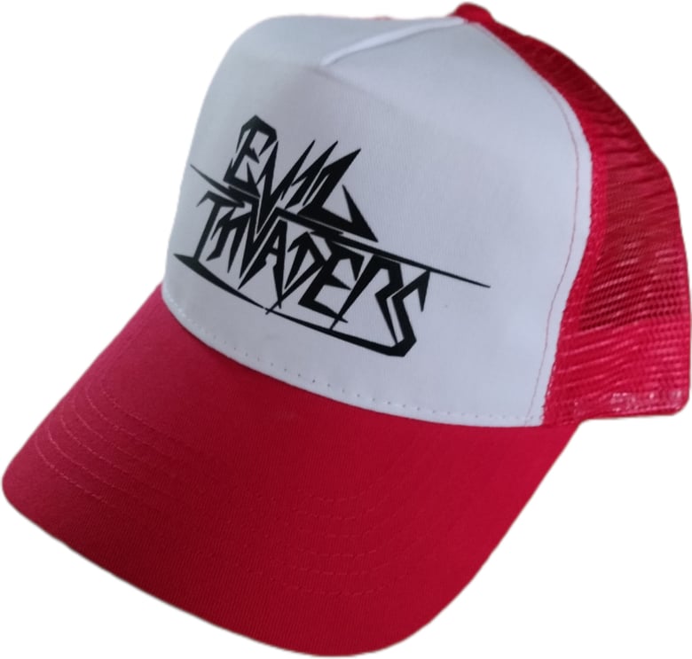 Image of Logo cap - Red / White